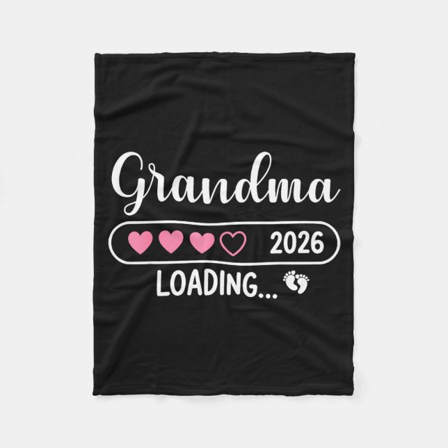 Grandma 2026 Loading New Grandma Est 2026  Fleecefilt (Framsidan)