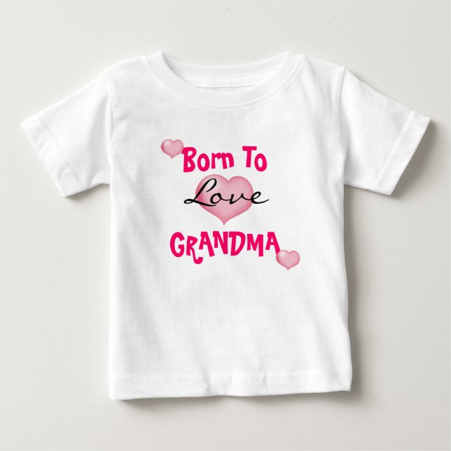 Grandma Baby T-Shirt (Framsida)