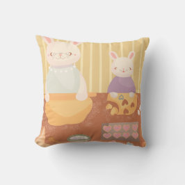 Grandma Baking Cookies Kudde