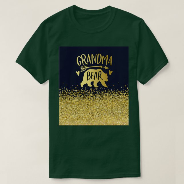 Grandma Bear Bear Family T Shirt (Design framsida)