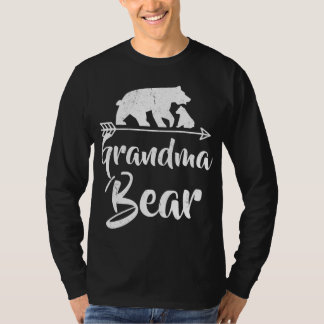 Grandma Bear Best Gift Mor Fars dag T Shirt