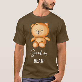 Grandma Bear - en fin familj T Shirt