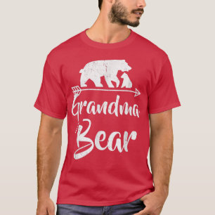 Grandma Bear T Best Gift Mor Fars dag Shirt