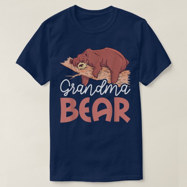 Grandma Bear  T Shirt (Design framsida)
