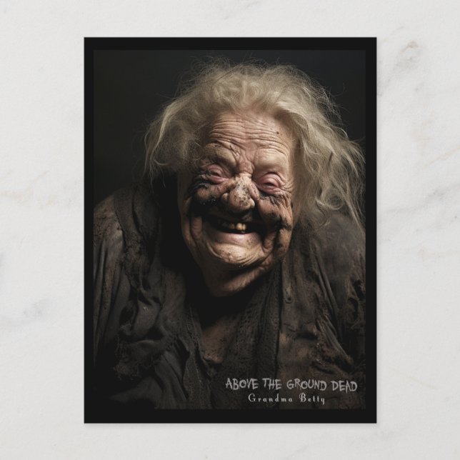 Grandma Betty Vykort (Framsida)