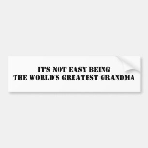 Grandma Bildekal