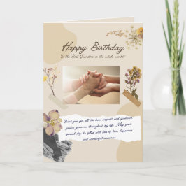 Grandma birthday card kort