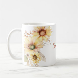 Grandma Blommigt Botanical Kaffemugg