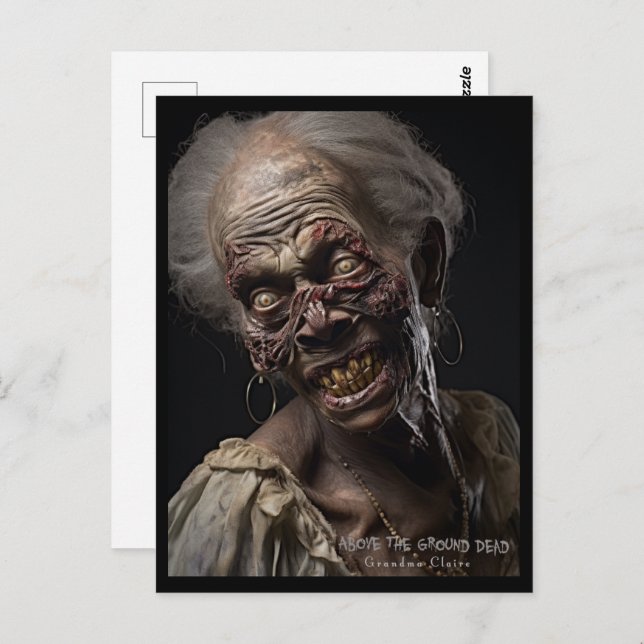 Grandma Claire Vykort (Fram/baksida)