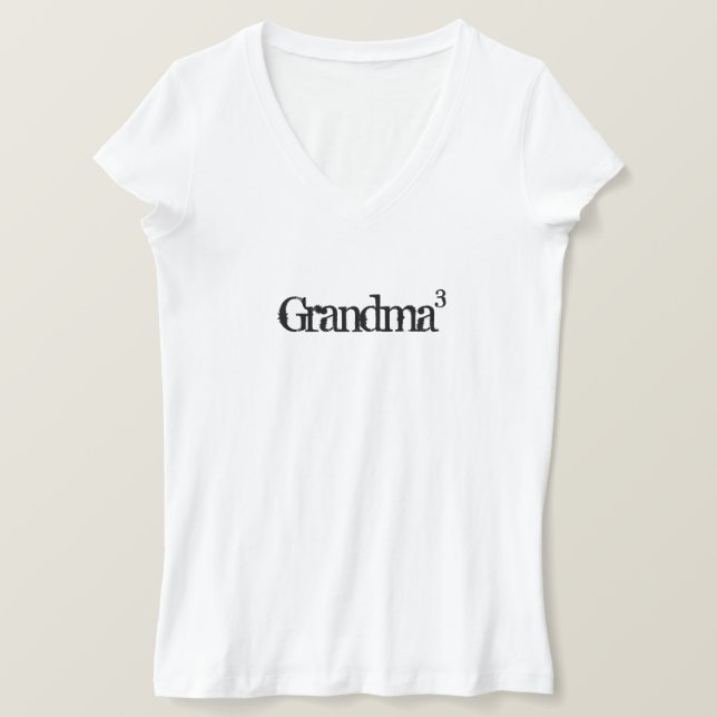 Grandma Cubed Tee Shirt (Design framsida)