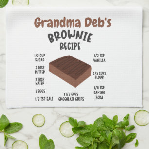 Grandma Deb's Brownie Recipe Kökshandduk