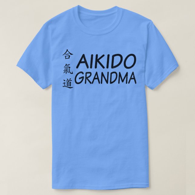 Grandma Design Aikido T-Shirt (Design framsida)