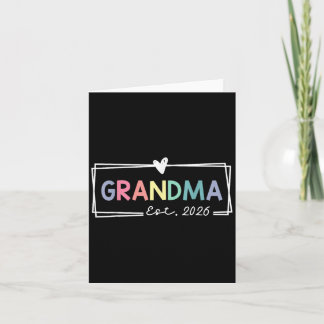 Grandma Est 2026, befordrad till Grandma 2026 för  Kort