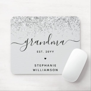 Grandma Est Glitter Confetti Anpassningsbar Grandm Musmatta