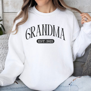 Grandma Etablerad 2025 New Grandmor T Shirt