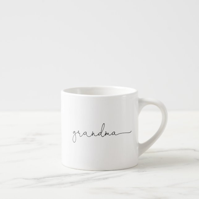 Grandma-etablerad | Grandma Gift Espressomugg (Höger)