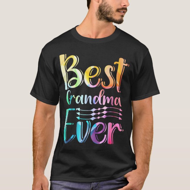 Grandma Ever Gift Graphic Art Text Quote Design  T Shirt (Framsida)