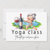 Grandma Funny Sayed om yoga och vin