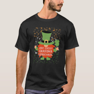 Grandma Funny St patrick's day Lucky Gnome Family T Shirt