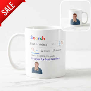 Grandma Gift från Barnbarn Grandson Granddotter Kaffemugg