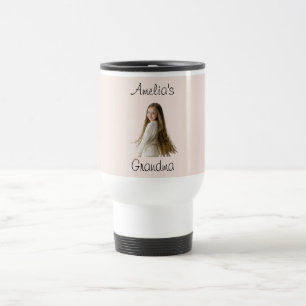 Grandma Gift - Grandchild Namn & Photo - Resemugg