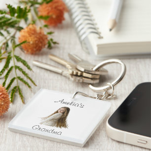 Grandma Gift - Grandchild's Photo & Namn -
