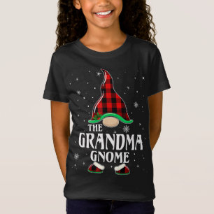 Grandma Gnome Buffalo Play Matching Family Kristus T Shirt