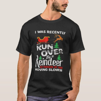 Grandma Got Run Over By A Reindeer Christmas So Pa T Shirt
