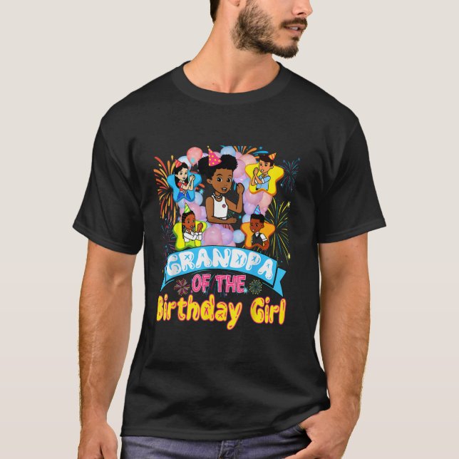 Grandma Gracie s Corner Birthday Dolls Cute Party T Shirt (Framsida)