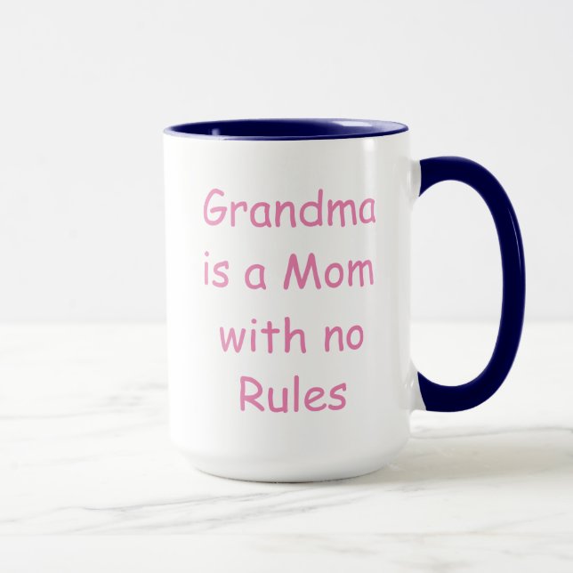 Grandma Grandmor Coffee Tea Kopp Mugg (Höger)