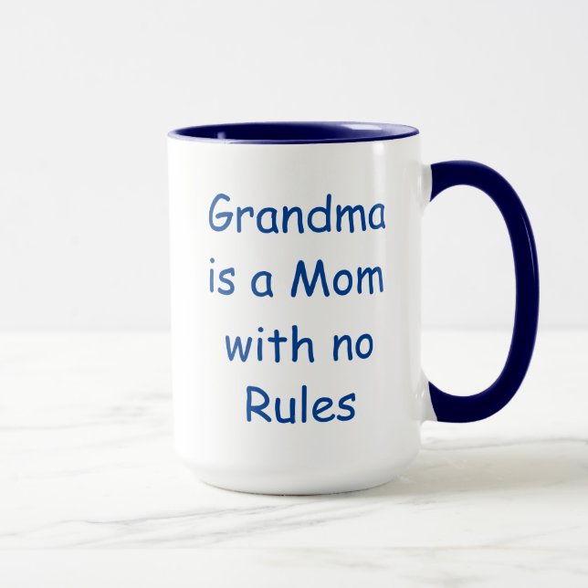 Grandma Grandmor Coffee Tea Kopp Mugg (Höger)
