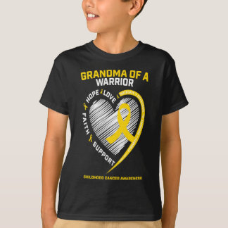 Grandma Grandson Granddotter Childnature Cancer T Shirt