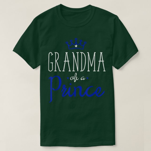 Grandma Grandson s Matching Prince and Queen T  T Shirt (Design framsida)