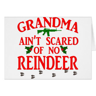 Grandma Har Ran Over Hälsningskort