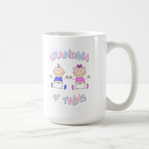 Grandma I Kärlek Mina Twillingar Kaffemugg