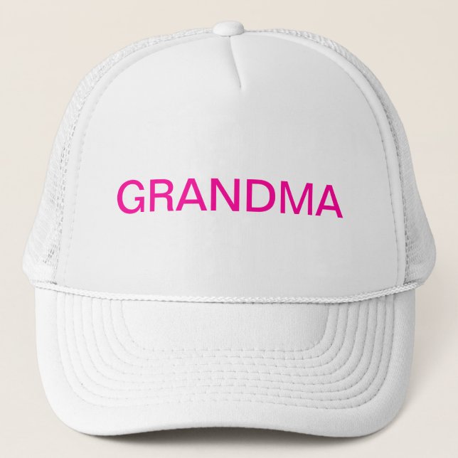GRANDMA i ROSA Keps (Framsida)