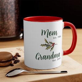 Grandma jul Keepsaké Helgdag Mugg