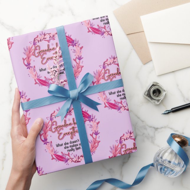 Grandma känner till allt presentpapper (Gifting)