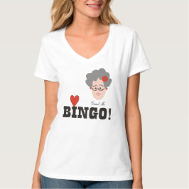 Grandma kärlek BINGO T Shirt