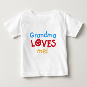 Grandma Kärlek Me T-shirts och presenter