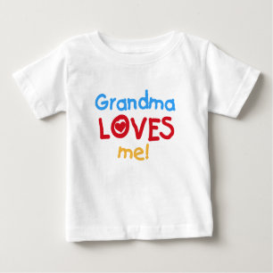 Grandma Kärlek Me T-shirts och presenter