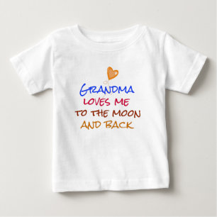 Grandma Kärlek Me till Måne och bak-offerten Tröja