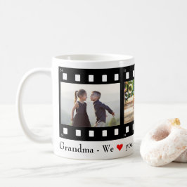 Grandma Kärlek You Photo Film Strip Collation Temp Kaffemugg