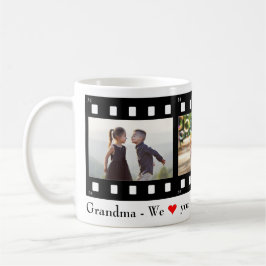 Grandma Kärlek You Photo Film Strip Collation Temp Kaffemugg