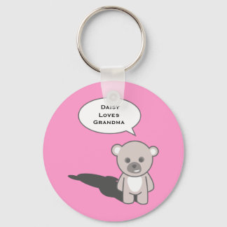 Grandma Keychain1 (anpassa) Nyckelring