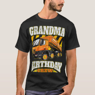Grandma - Lastbil Birthday Crew T Shirt