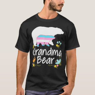 Grandma Lgbt Bear Transgender Rainbow Lgbt Gay Les T Shirt