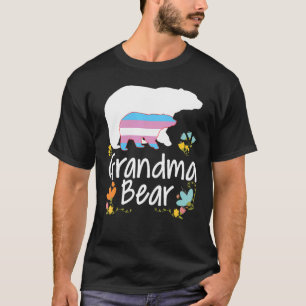 Grandma Lgbt Bear Transgender Rainbow Lgbt Gay Les T Shirt