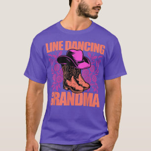 Grandma Line Dancing Quote Dancer Pun Tet Design T Shirt