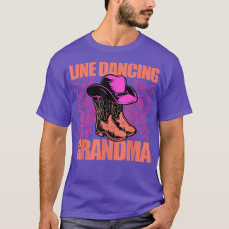 Grandma Line Dancing Quote Dancer Pun Tet Design T Shirt
